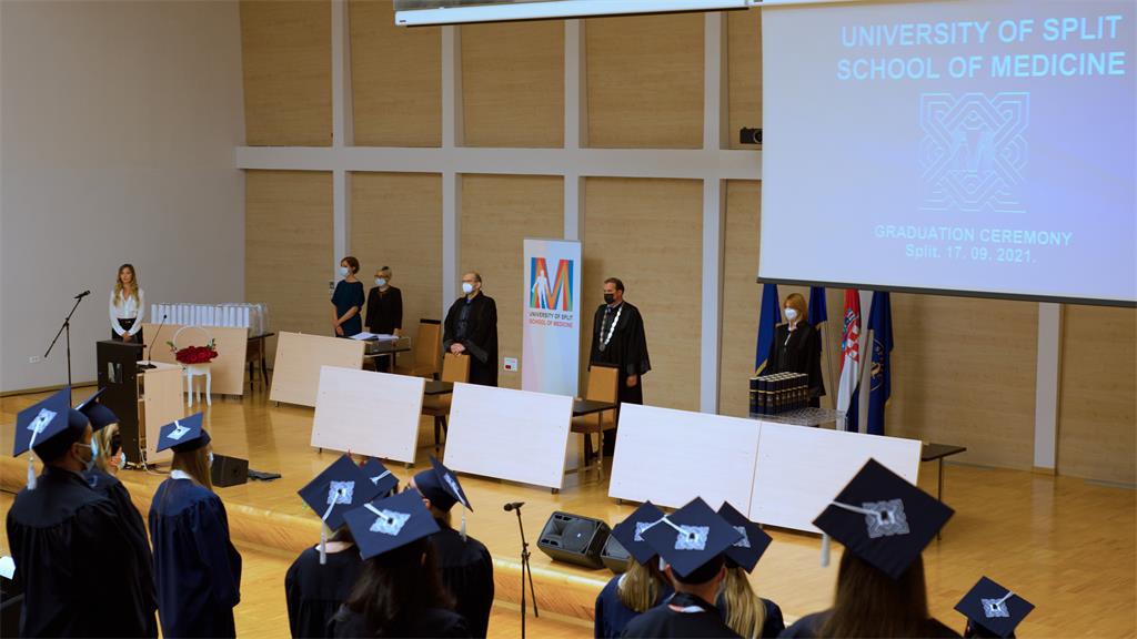 Graduation Ceremony - Medical studies in English program - September 17, 2021